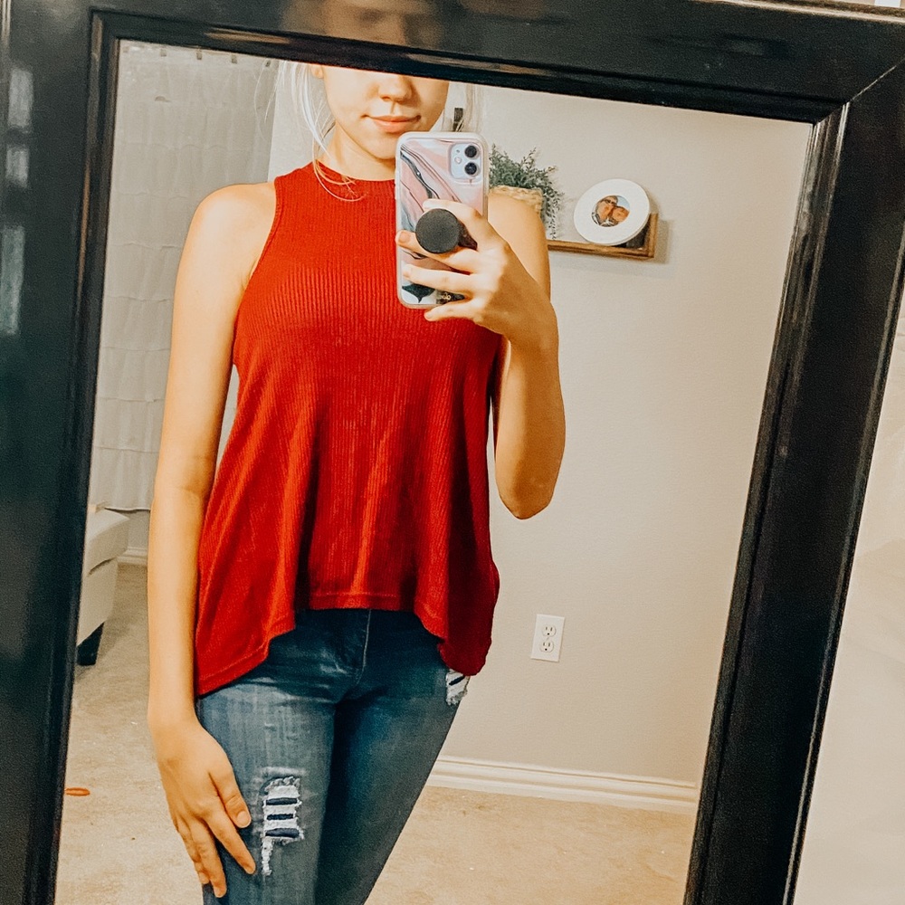 Almost Famous High Neck Tank Top